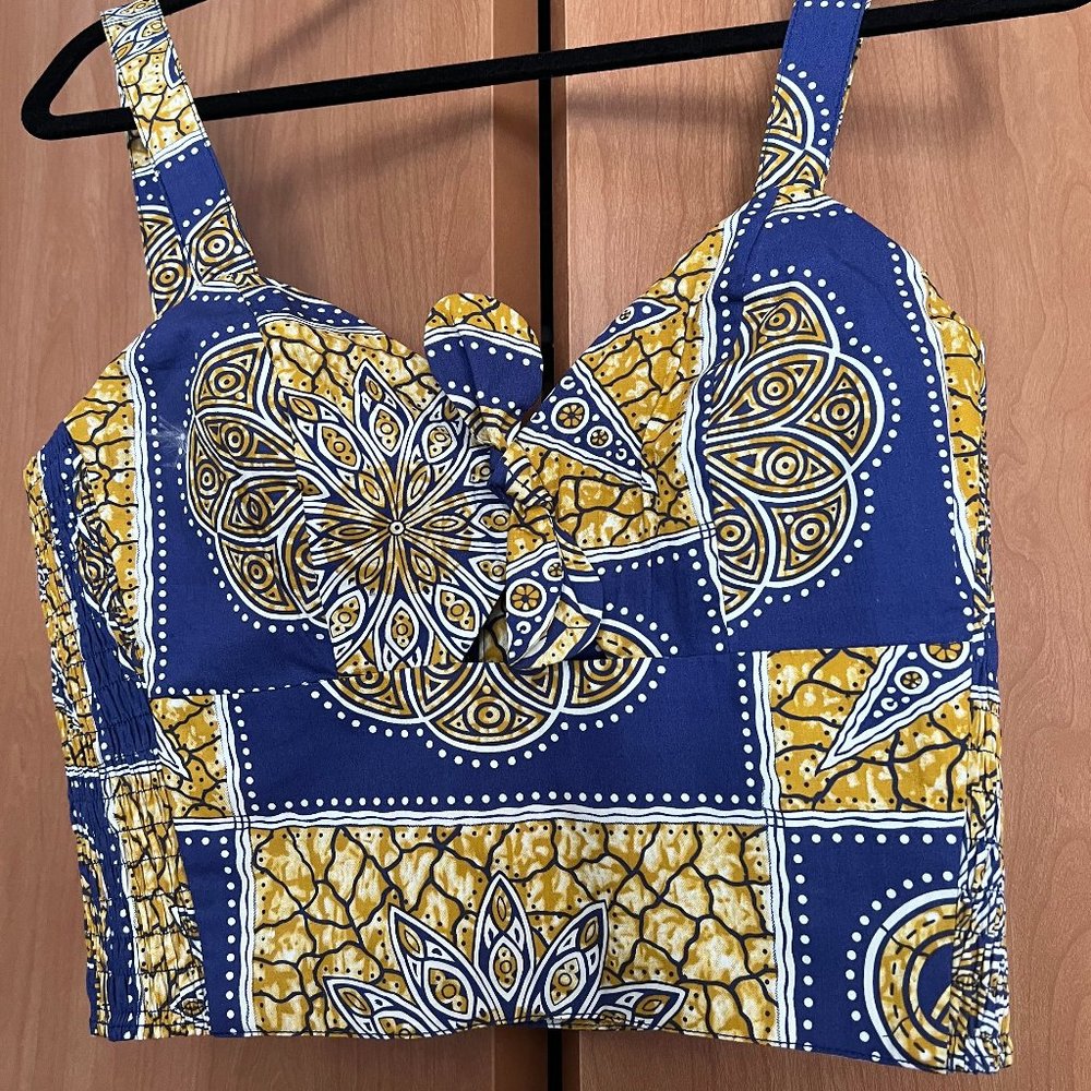 BNWT Trashy Diva Tiki Batik Hottie Top, Size 12 - Picture 2 of 5